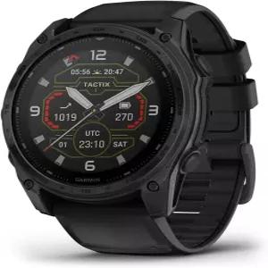 가민 택틱스 8 51mm 태양열 충전 디스플레이 프리미엄 전술 GPS 스마트워치 적용된 탄도 초경량TM 솔버