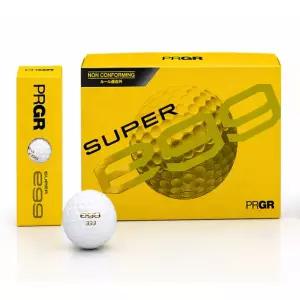 [PRGR] 슈퍼 에그 SUPER EGG 고반발 골프공 2피스 12개입 비거리 볼 비공인