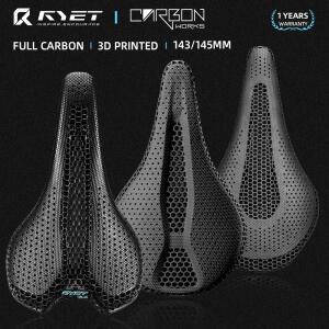RYET 울트라 풀 카본 3D  자전거 안장 145mm 205g 79 높은 계수  섬유베이스 MTB 산악 자전거 좌석