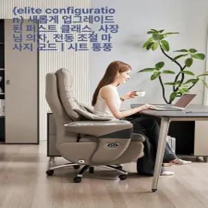 52QUAD 사무용안마의자 안마 컴퓨터 사장 가죽 중역 사무실 사무용