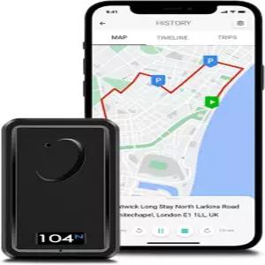 차량용 리와이어 보안 104N 4G 마그네틱 GPS 트래커 쉬운 장착 자동차 트럭 밴 및 모터바이크에 적합