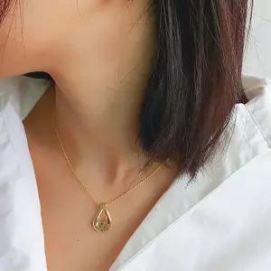 여자 사계절 데일리 심플 빛나는 모조진주 목걸이