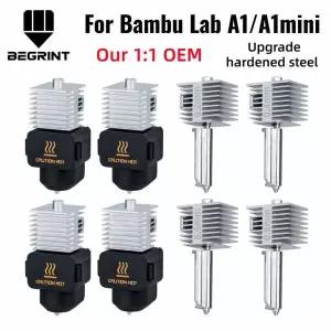 Bambu Lab A1A1MINI용 노즐 강화강철 일체형 A1 핫엔드 키트 고정밀 A1 노즐