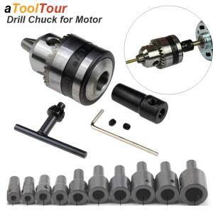 미니 소형 전기 드릴 척 스레드 클램프 0.6mm-6mm B10 마운트 테이퍼 커넥터로드 전동 샤프호환트 어댑터