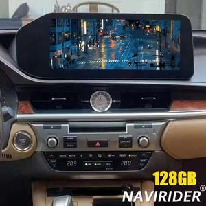 12.3인치 안드로이드15 스크린 카플레이 지원 렉서스 ES350 ES 300h 250 2013-2017용 오토라디오 GPS 멀티