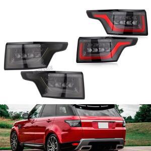 랜드로버 레인지로버 스포츠 L494 2014-2022용 1쌍 LED 테일 라이트, 주행 후진 브레이크 램프, 다이나믹
