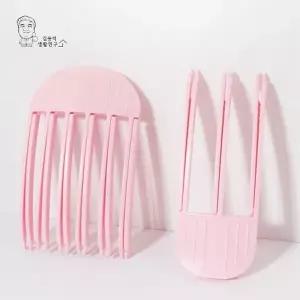 헤어 액세서리 집게핀 스타일링용 정수리 앞머리 고정용