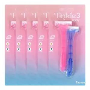 도루코 팅클3 여성용 휴대 바디 면도기 2개입 X 5개