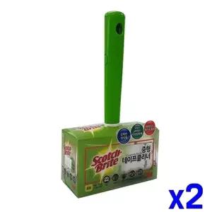 TBZ 먼지제거 테이프 클리너 중형 본품 x2개 청소용품