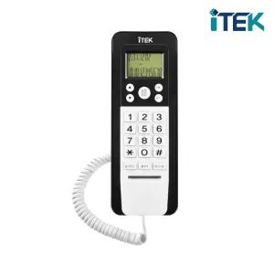 아이텍 벽걸이용 유선전화 가정용 전화기 IK-150 탁상용 겸용 발신자표시