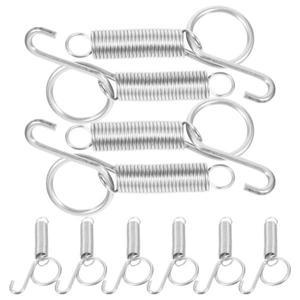 10pcs 새장 문 스프링 후크  개폐 애완동물 토끼 치킨 케이지 용품 다 고정