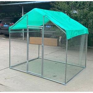 야외 닭장 대형 닭집 가로4m 원목 제공 메쉬 6x3x2m 하우스