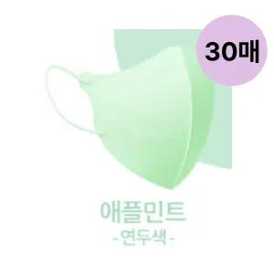 아이코코 비말차단 성인마스크 대형XL 애플민트 30매