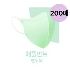 아이코코 비말차단 성인마스크 대형XL 애플민트 200매