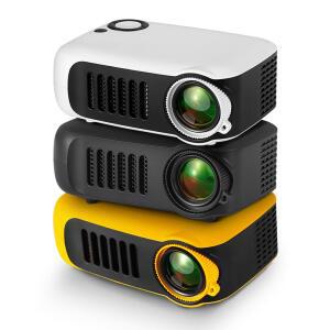 빔프로젝터 미니 프로젝터 휴대용 3D LED 비디오 시네마 극장 게임 레이저 비머 스마트 TV 박스 1080P 4K HD 포트 A2000