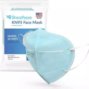 미국산 브레스티즈 KN95 마스크 - 일회용 FDA 등록
