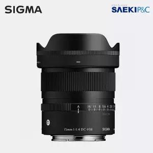 [시그마](봉인씰) SIGMA C 15mm F1.4 DG 캐논 RF-S용 (정품)