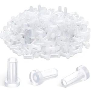 Xuhal 300pcs 광섬유 먼지 캡 25mm Lc 플라스틱 장치 보호 격벽 끝은 다양한 광학 인터페이스를 위한