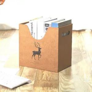 [하프클럽/]서류 보관용 크라프트 박스 세로18 높이25