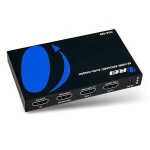 [미국배송] OREI EARC 4K 60HZ 오디오 추출기 추출 돌비 애트모스 변환 사운드 바 18G HDMI 2.0 ARC 지원 HDCP 2.2 디지털 /DTS 패스스루 CEC HDR 비전 소노스 보스(HDA-929)