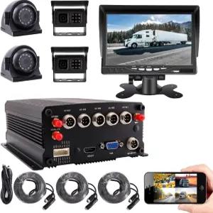 JOINO 4CH GPS 4G WiFi 080P SSD/SD 드라이브 모바일 차량용 DVR mdvr 비디오 키트 원격 라이브 뷰 웹/폰