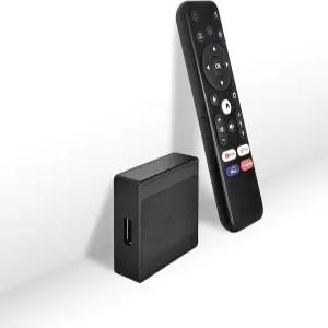 레몬 TV 미니 안이드 박스 듀얼 WiFi 내장 팅 앱이 있는 4K HD 스마트 소형 초휴대용 컴팩트 디자인