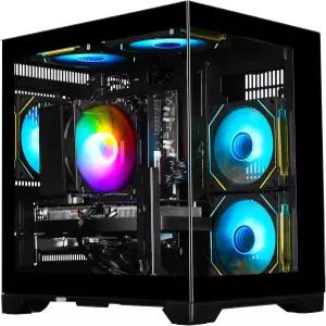 WIWB 게이밍 PC 라이젠 5 5500 지포스 RTX 3050 8GB DDR4 3200MHz RAM SSD 및 생산성용 조립 데스크톱
