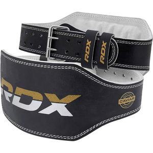 RDX 웨이트 체육관 운동 여성 벨트 남성 가죽 지지대 조절 패딩 6인치 허리 가능한