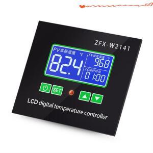 A51M-ZFX-W2141 AC 220V 디지털 LED 온도 조절기 인큐베이션 가열 컨트롤러 시간 스위치 제어 릴레이