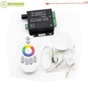 DC12V-24V RGB LED 원격 컨트롤러 RF 음악 오디오 제어 18A 3 채널 TQ 2 SMD 3528 5050 Led 스트립 빛