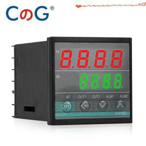 CG CH102 4848mm 멀티 입력 K E J PT100 0-10V 4-20mA PID SSR 릴레이 220V 24VDC 전원 온도 컨트롤러