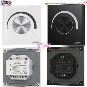 Dc 12 v/24 v LED T1-K /T3-K/RGB/RGBW/RGBW 스트립 조명 단일 색상/DC12-48V/로타리 패널