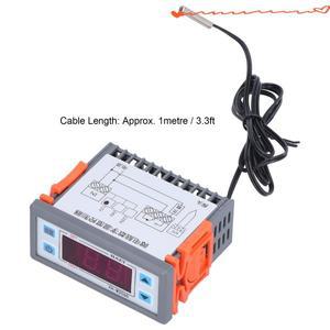 12V XHW2060 온도 컨트롤러 전기 디지털 가열 냉각 제어 스위치 조절기