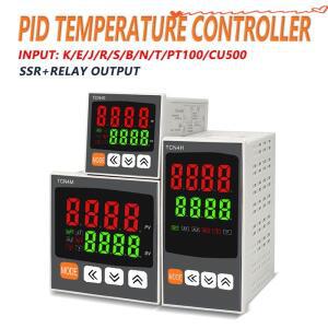 디지털 온도조절기 SSR + 릴레이 출력 범용 TC4S PID 110VAC 220V