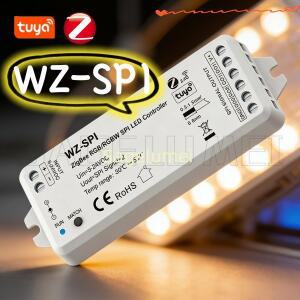 지그비 SPI LED 컨트롤러 스카이댄스 5V-24V 투야 12V WS2811 RGB/RGBW 주소 지정 가능 스트립 알렉사 구글