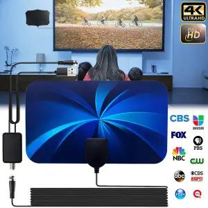 dmb안테나 고이득 TV 안테나 4K 25DB HD 박스 디지털 EU 플매트 카펫 매트 러그 부스터 액티브 실내 공중선