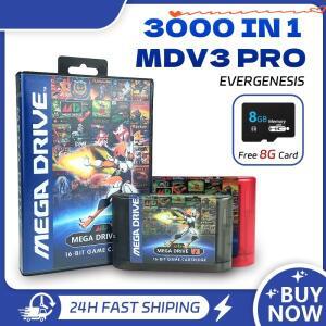 메가 드라이브 V3.0 프로 in 1 EDMD 리믹스 게임 카트리지 SEGA US/JP/EU 16비트 제네시스 콘솔용
