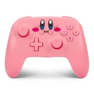 PowerA 무선 닌텐도 스위치 컨트롤러 커비 AA 배터리 구동 Switch Pro 매핑 공식 라이선스