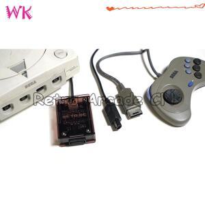 Saturn Gamepad to Dreamcast Converter 레트로 아케이드 게임 비디오 어댑터(200 메모리 카드 공간 포함)