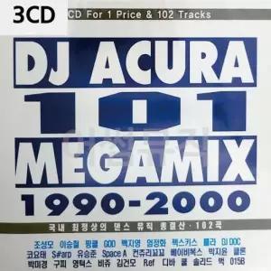 CD DJ AQURA 101 MEGAMIX 3CD