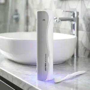 유토렉스 그레이스 UV-C 무선 휴대용 칫솔살균기 UTC-28G 라이트그레이