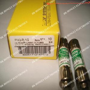 5PCS 퓨즈 FNQ-R-1/2 0.5A 600V 10x38mm