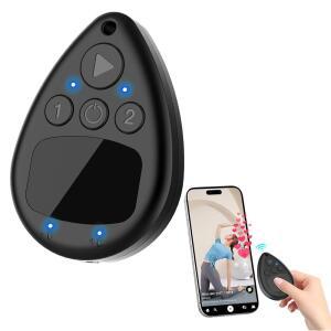 iPhone용 OUTXE 무선 자동 클릭기, 핸즈프리용 블루투스 휴대폰 화면 태퍼, 무음, 조절 가능한 속도 손가락 틱톡 라이브 방송 좋아요, 게임, 보상 작업