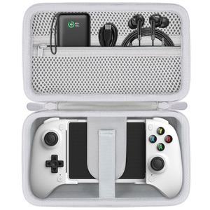 8Bitdo Ultimate 모바일 게임 컨트롤러용 Aenllosi 하드 케이스, 폰 컨트롤러 정리함(케이스 전용)(화이트)