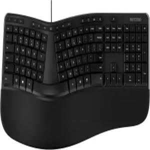 케이스 인체공학 키보드 Microsoft에서 설계 정교한 내장 단축키 손목 지지력 향상을 위한 레이어드