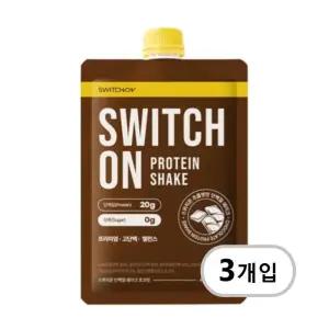 스위치온 프로틴 쉐이크 초코맛 40g 3개입