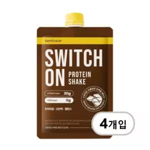 스위치온 프로틴 쉐이크 초코맛 40g 4개입
