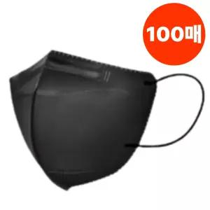 메디케이알 마스크 KF94 대형 모던 블랙 100매 컬러