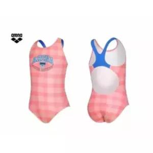 아레나 HC02 아레나 키즈 수영복 여아동 레이서백 수영복 A2FG1GO02(PNK)