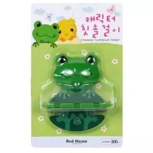 흡착행거 BMB303S9 개구리캐릭터 칫솔걸이 귀여운욕실용품